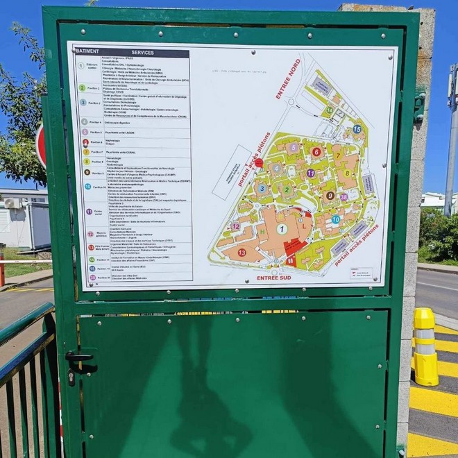 Vente de portillons en tole à la Réunion